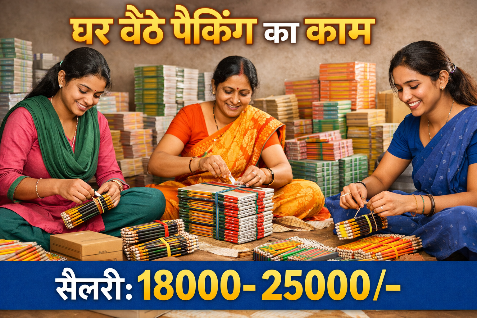 pen and pen packing job