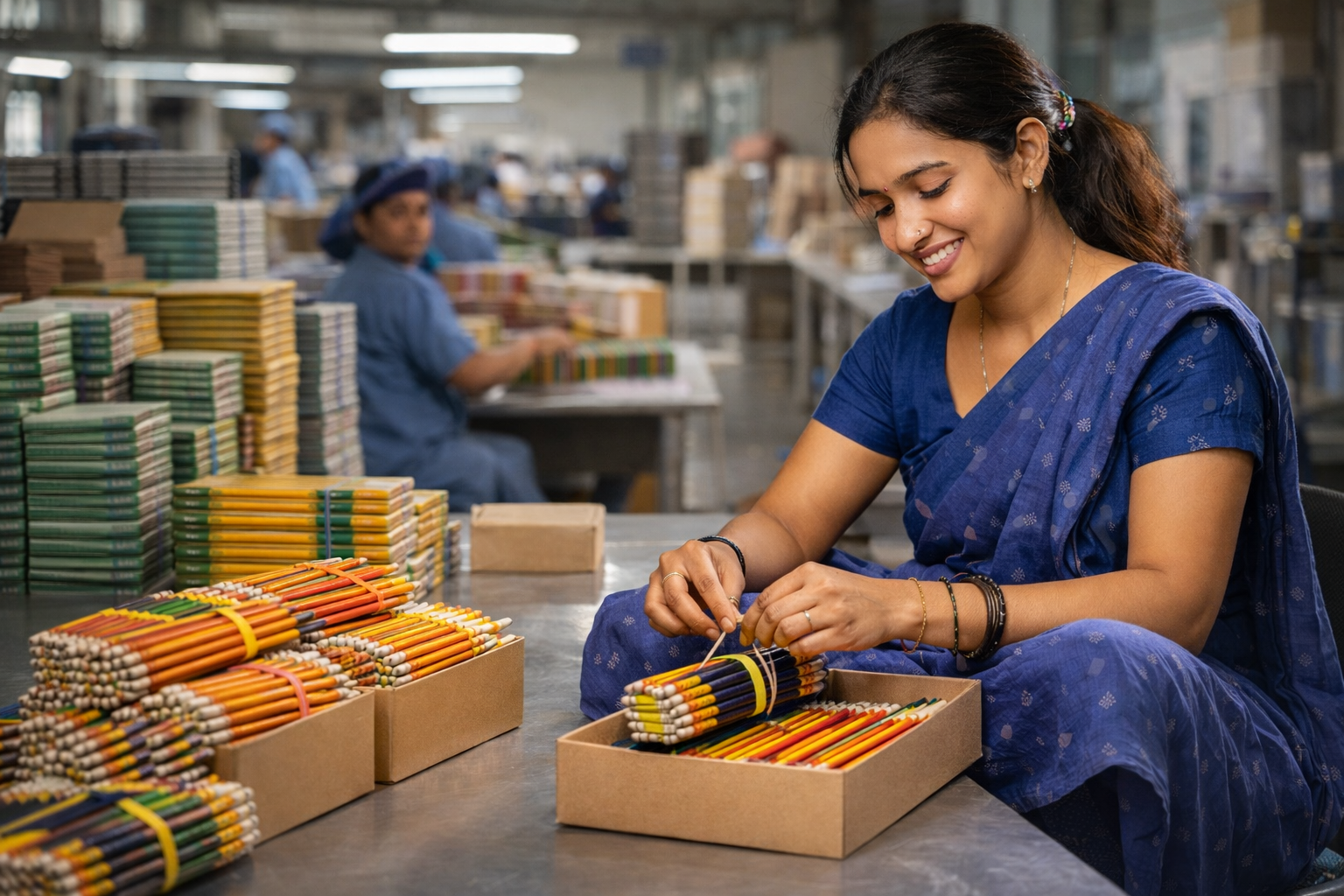 Pen and Pencil Packing Job